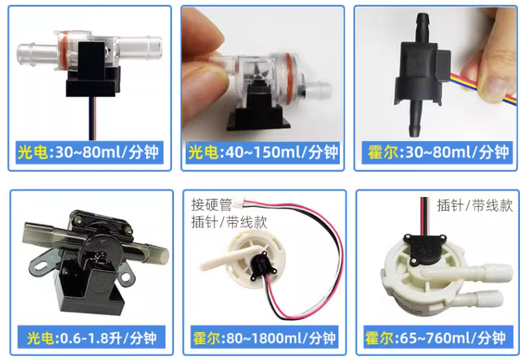 泡茶机如何实现定量出水-小型液体流量计